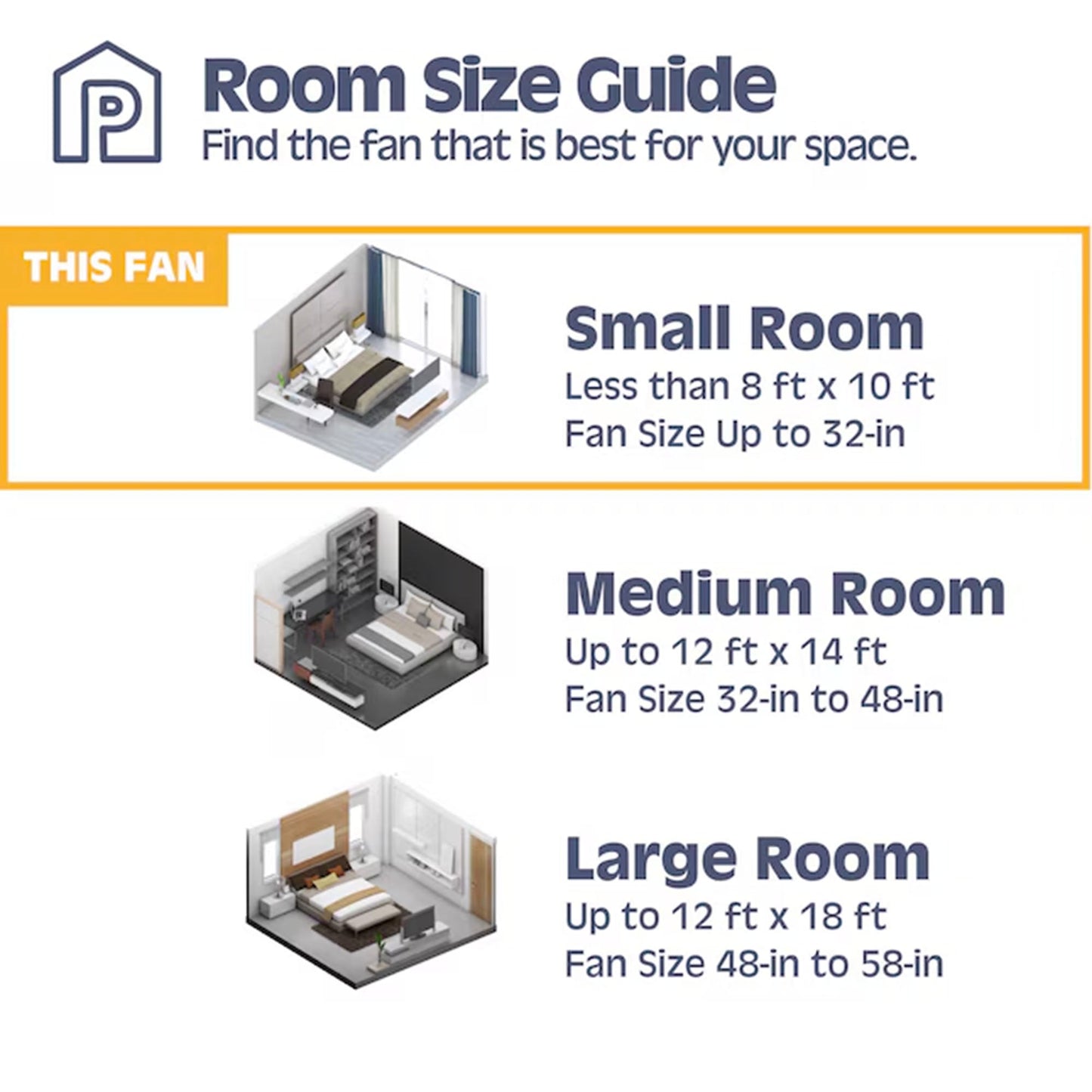 Prominence Home Fawn 44" Ceiling Fan w/Light, Remote, & 3 Blades, Black/Chestnut