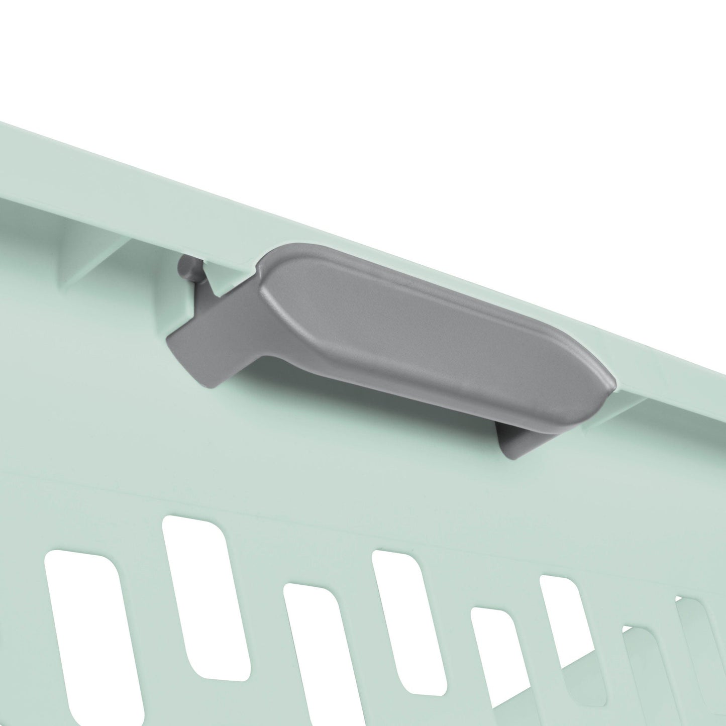 Sterilite Laundry Basket, 1.5 Bushel Plastic Hamper with Handles, White, 24 Pack