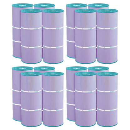 Hurricane 16 Pack HF56SV-04P Platinum Purple Pool Filter Cartridge Replacement