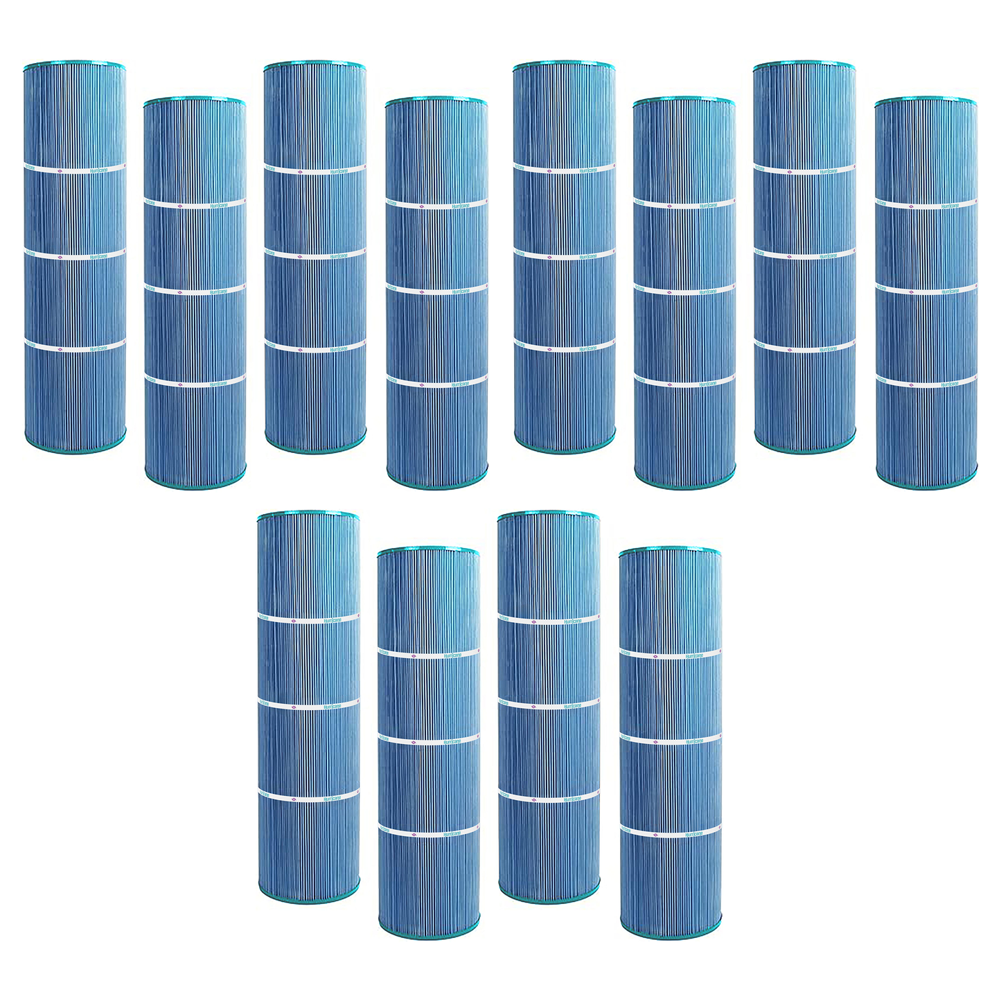 Hurricane 12 Pack HF7483-04M Elite Aseptic Pool Filter Cartridge Replacement