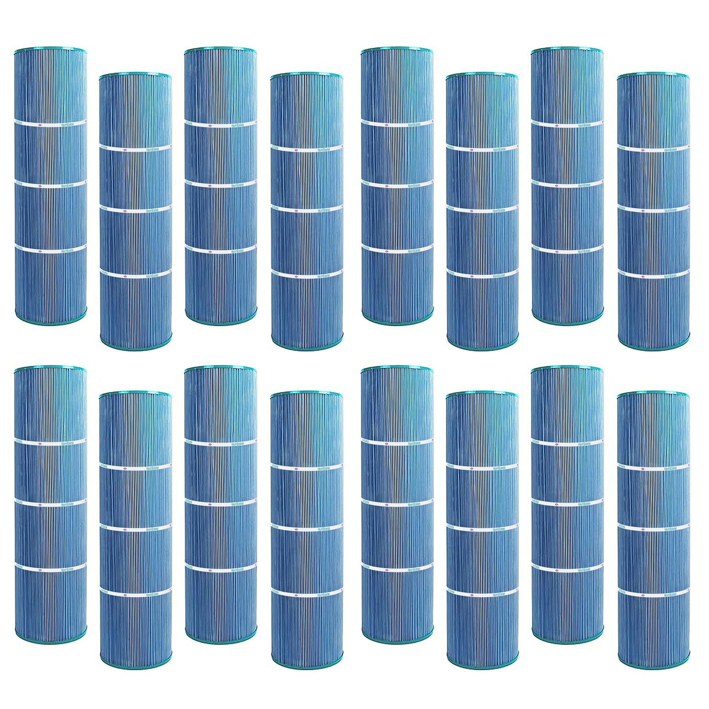 Hurricane 16 Pack HF7483-04M Elite Aseptic Pool Filter Cartridge Replacement