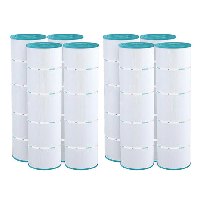Hurricane 8 Pack HF7487-04 Advanced Pool and Spa Filter Cartridge Replacement
