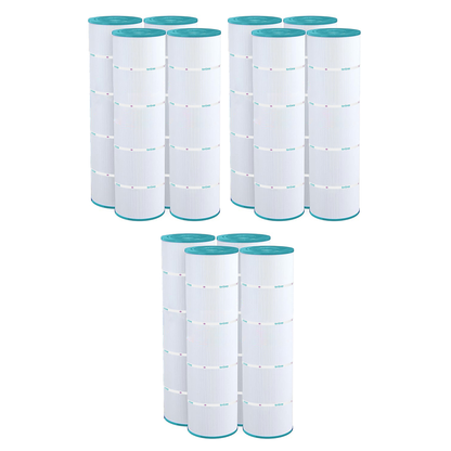 Hurricane 12 Pack HF7487-04 Advanced Pool and Spa Filter Cartridge Replacement