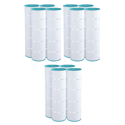 Hurricane 12 Pack HF7487-04 Advanced Pool and Spa Filter Cartridge Replacement