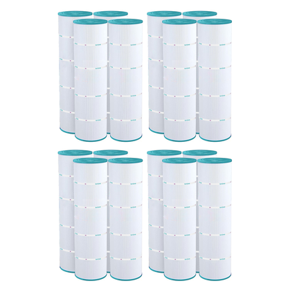 Hurricane 16 Pack HF7487-04 Advanced Pool and Spa Filter Cartridge Replacement