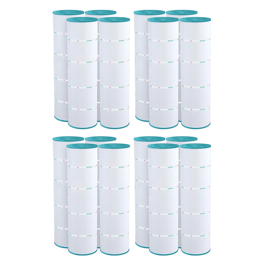 Hurricane 16 Pack HF7487-04 Advanced Pool and Spa Filter Cartridge Replacement