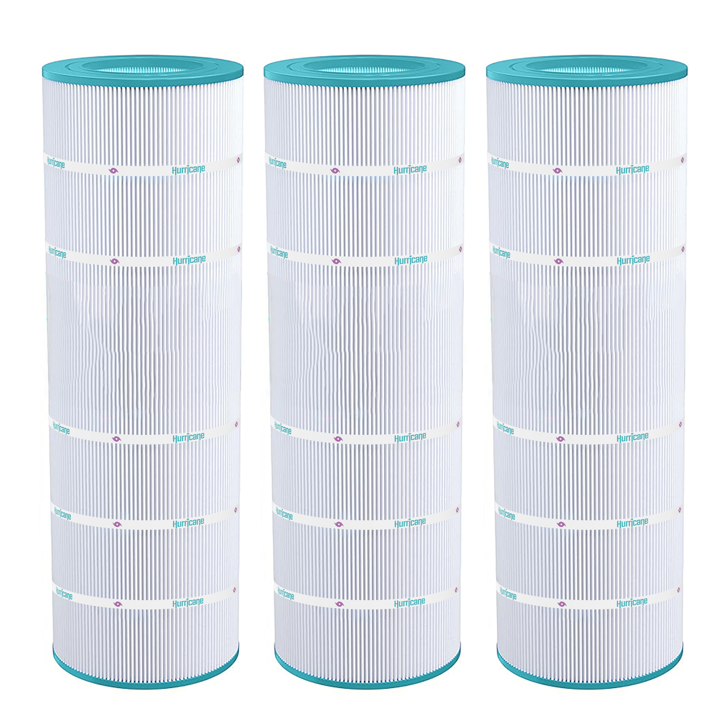 Hurricane 3 Pack HF9415-01 Advanced Pool and Spa Filter Cartridge Replacement