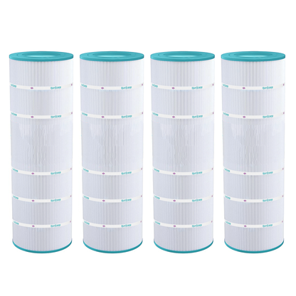 Hurricane 4 Pack HF9415-01 Advanced Pool and Spa Filter Cartridge Replacement