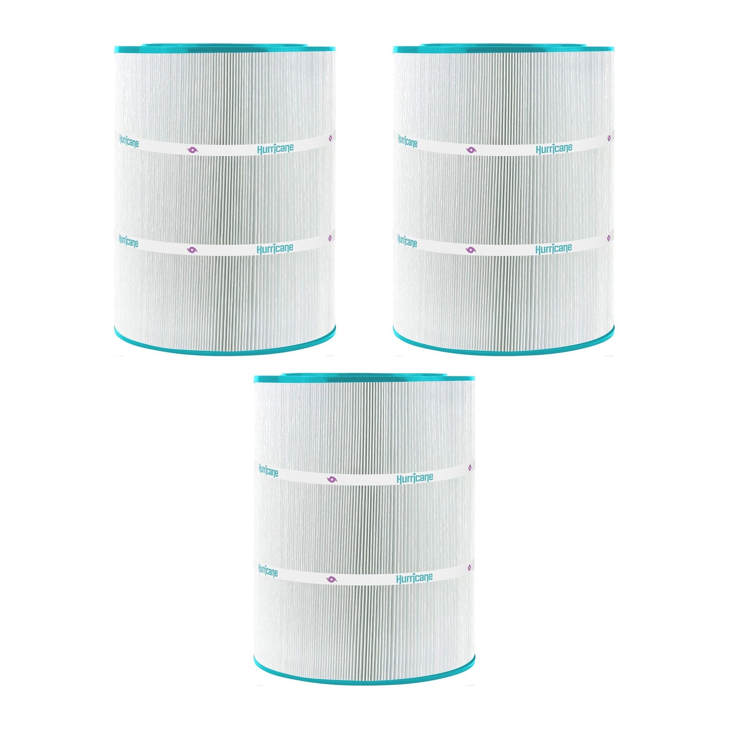 Hurricane 3 Pack HF9401-01 Advanced Pool and Spa Filter Cartridge Replacement