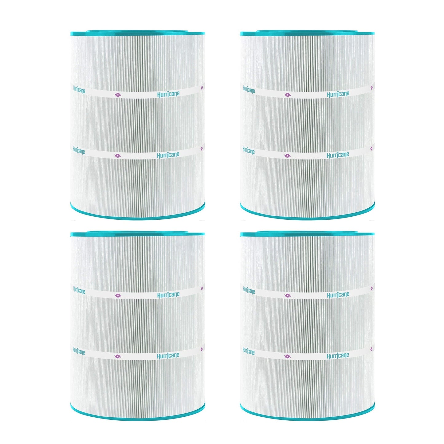 Hurricane 4 Pack HF9401-01 Advanced Pool and Spa Filter Cartridge Replacement