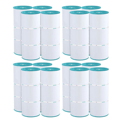 Hurricane 16 Pack Replacement Spa Filter Cartridge for Hayward SwimClearC2030