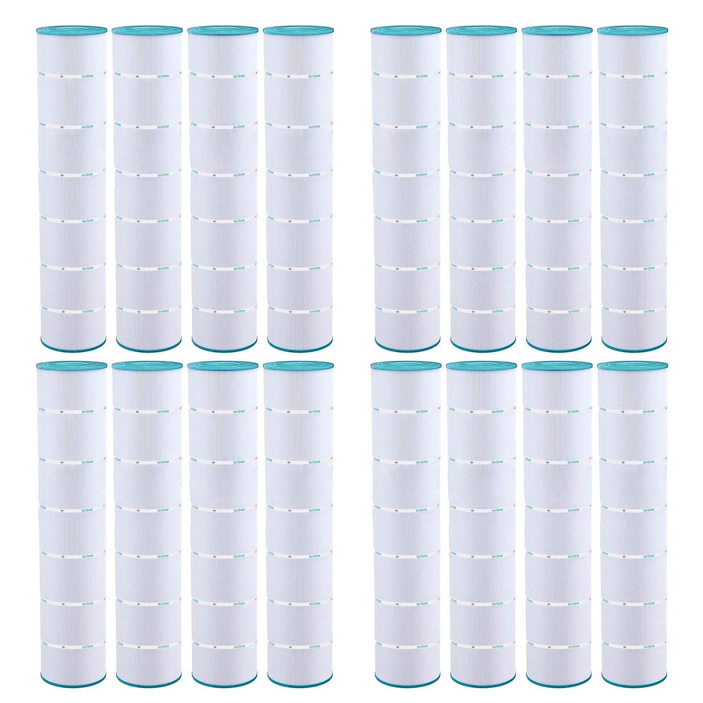 Hurricane 16 Pack HF7494-04 Advanced Pool and Spa Filter Cartridge Replacement