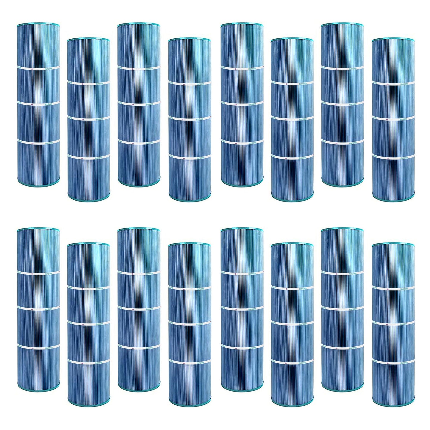 Hurricane 16 Pack HF7487-04M Elite Aseptic Pool Filter Cartridge Replacement