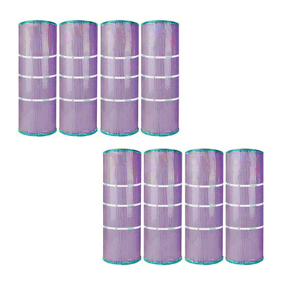 Hurricane 8 Pack HF7477-04P Platinum Purple Pool and Spa Cartridge Replacement