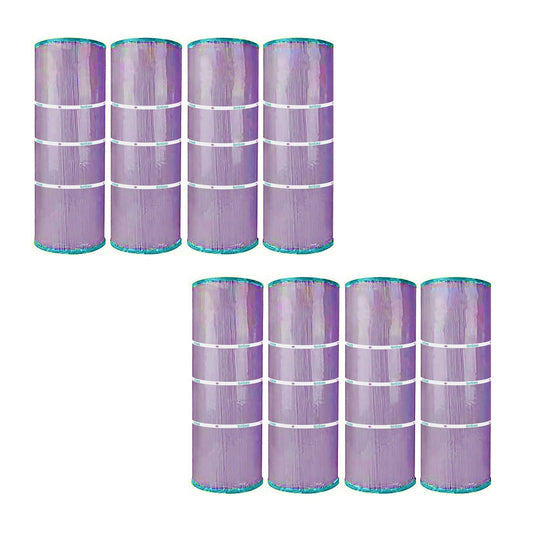 Hurricane 8 Pack HF7477-04P Platinum Purple Pool and Spa Cartridge Replacement