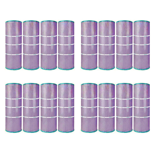Hurricane 16 Pack HF7477-04P Platinum Purple Pool and Spa Cartridge Replacement