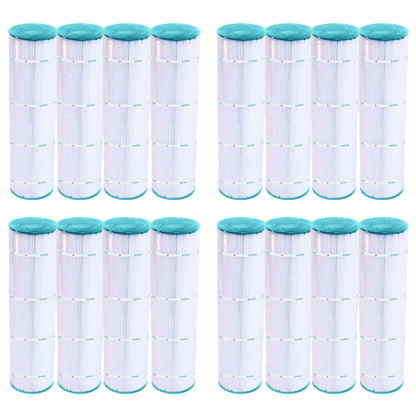 Hurricane 16 Pack HF7489-04 Advanced Pool and Spa Filter Cartridge Replacement
