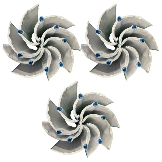 Hurricane 48 Sq ft DE Grid Filter with 7 Full Grids and 1 Partial Grid, 3 Pack