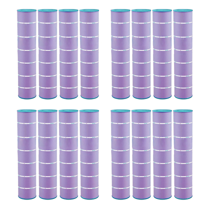 Hurricane 16 Pack HF7494-04P Purple Platinum Pool Filter Cartridge Replacement