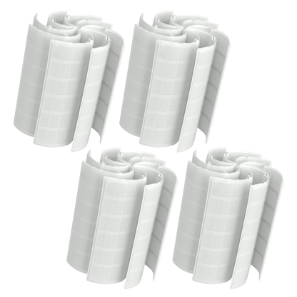 Hurricane 36 Sq Ft DE Grid Filter with 7 Full Grids and 1 Partial Grid, 4 Pack