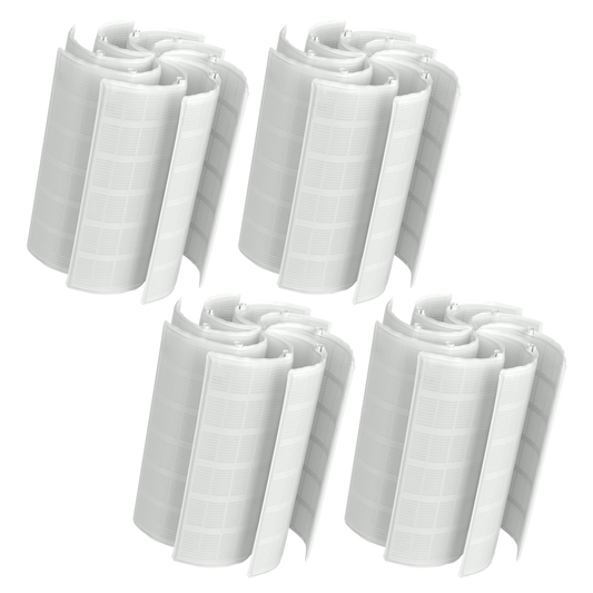 Hurricane 36 Sq Ft DE Grid Filter with 7 Full Grids and 1 Partial Grid, 4 Pack