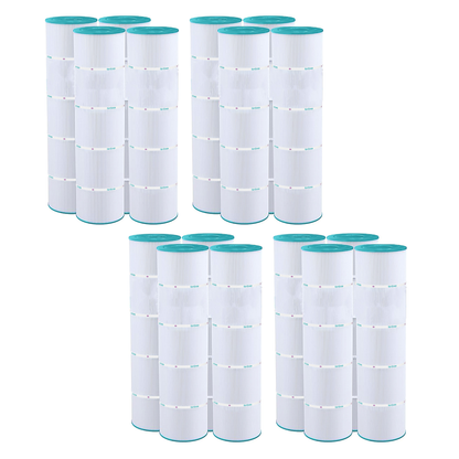Hurricane 16 Pack HF7459-04 Advanced Pool and Spa Filter Cartridge Replacement