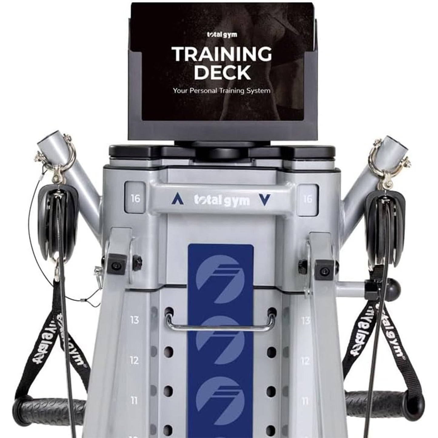 Total Gym Evolve Home Fitness Full Body Workout Exercise Equipment Machine, Blue