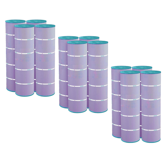 Hurricane 12 Pack HF7487-04P Platinum Purple Spa Filter Cartridge Replacement