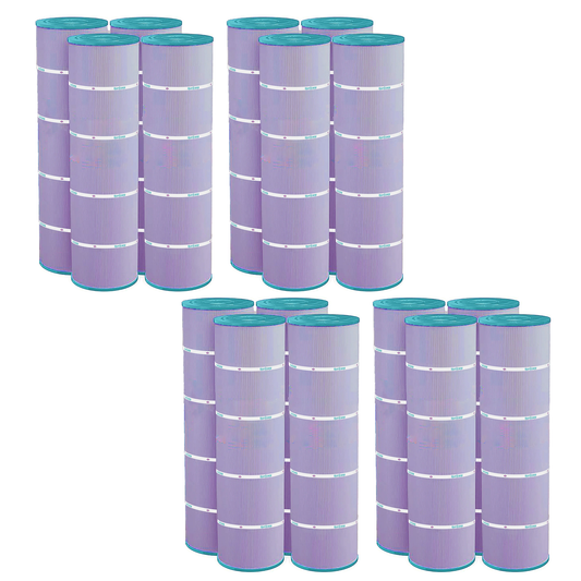 Hurricane 16 Pack HF7487-04P Platinum Purple Spa Filter Cartridge Replacement