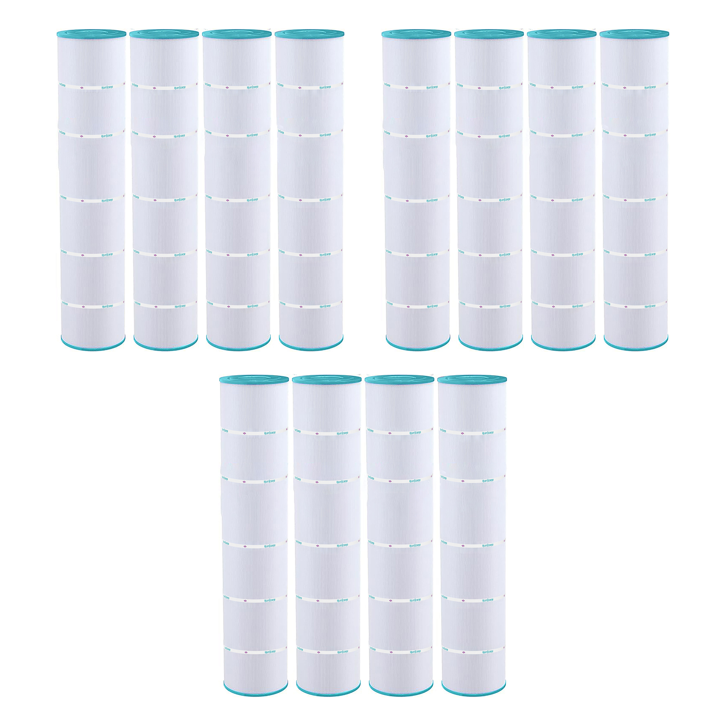 Hurricane 12 Pack HF7482-04 Advanced Pool and Spa Filter Cartridge Replacement