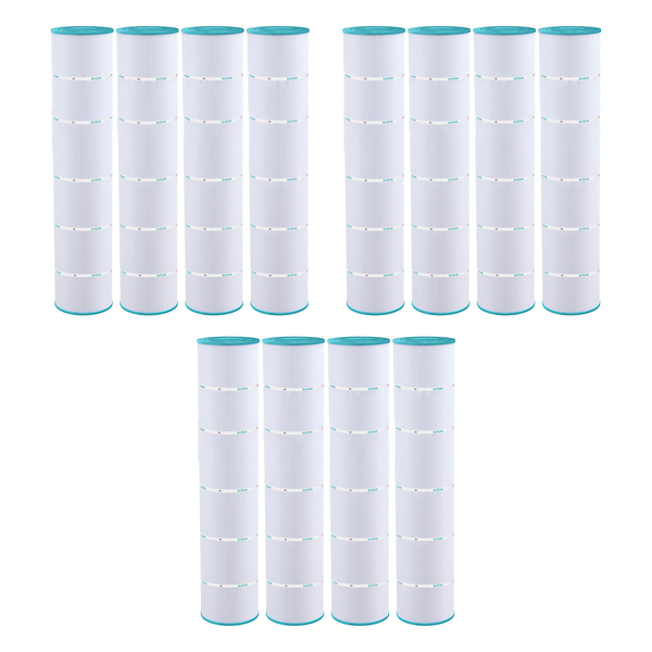 Hurricane 12 Pack HF7482-04 Advanced Pool and Spa Filter Cartridge Replacement