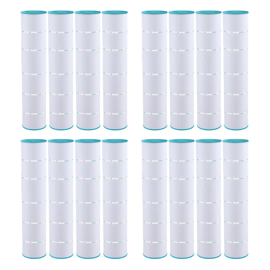 Hurricane 16 Pack HF7482-04 Advanced Pool and Spa Filter Cartridge Replacement