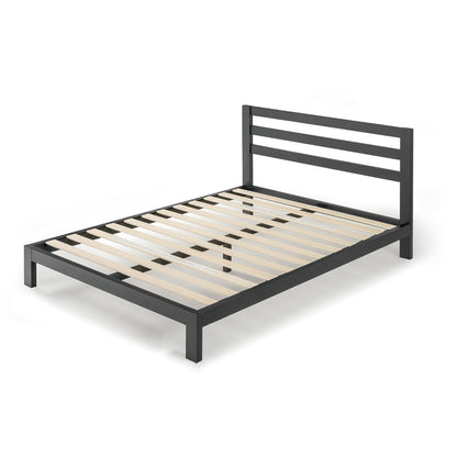 Mellow Modernista Classic Heavy Duty Platform Bed Frame w/ Headboard, 10", King