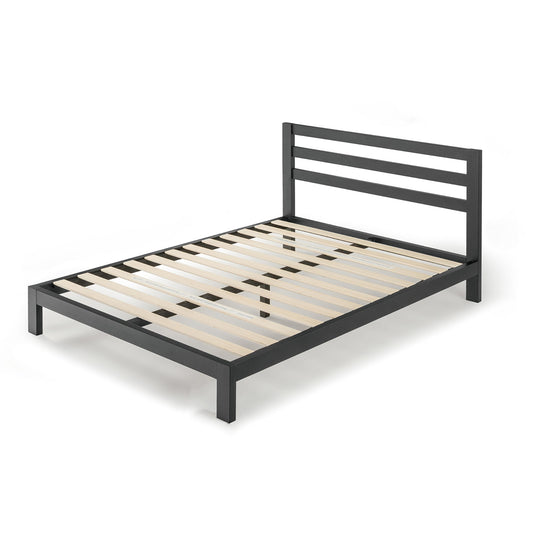 Mellow Modernista Classic Heavy Duty Platform Bed Frame w/ Headboard, 10", King