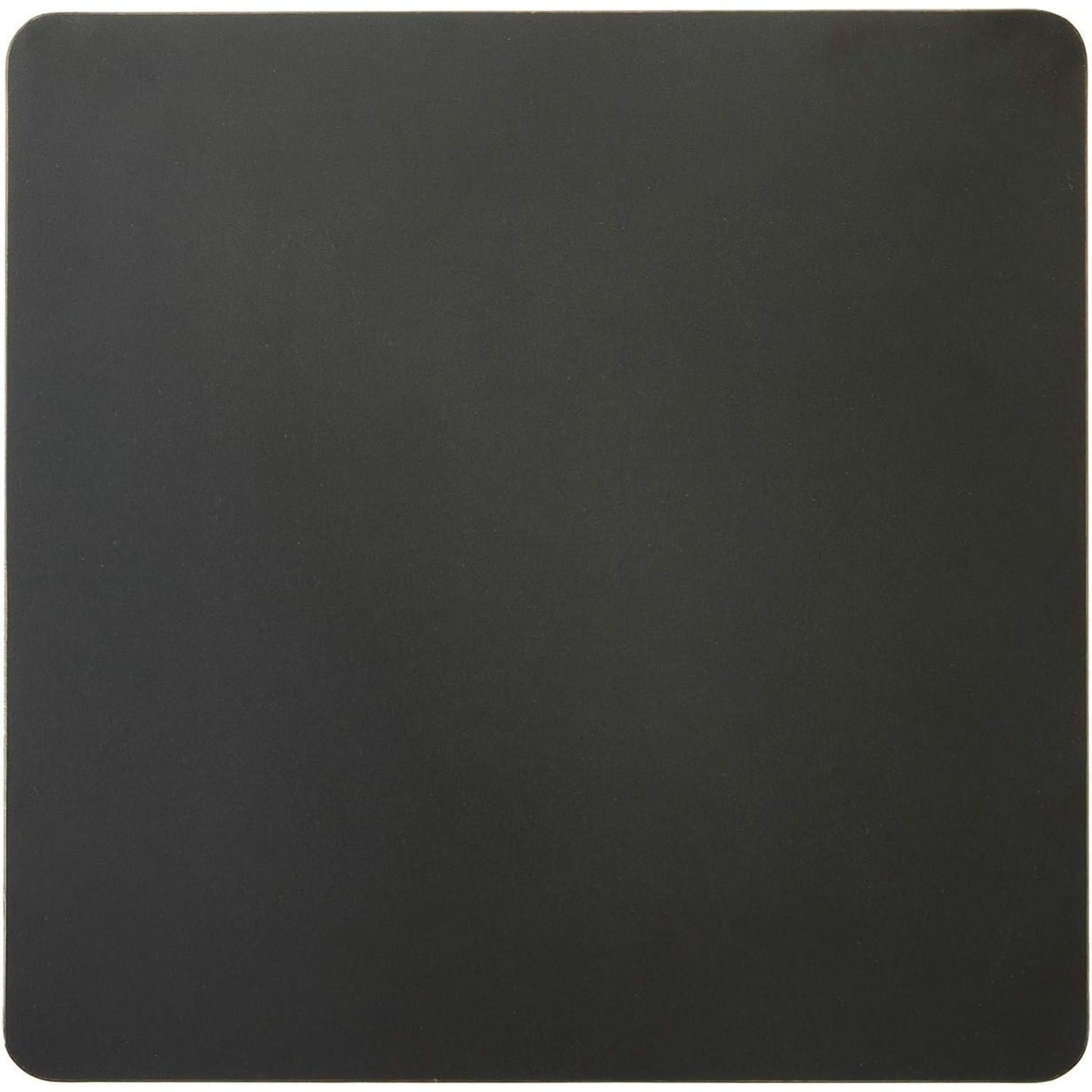 Mellow KODI Square Multipurpose End and Side Table Set with Storage Shelf, Black