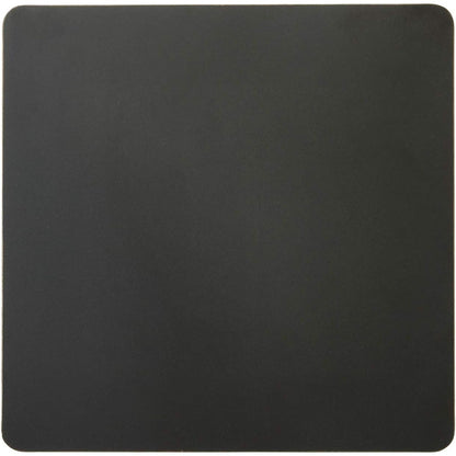 Mellow KODI Square Multipurpose End and Side Table Set with Storage Shelf, Black