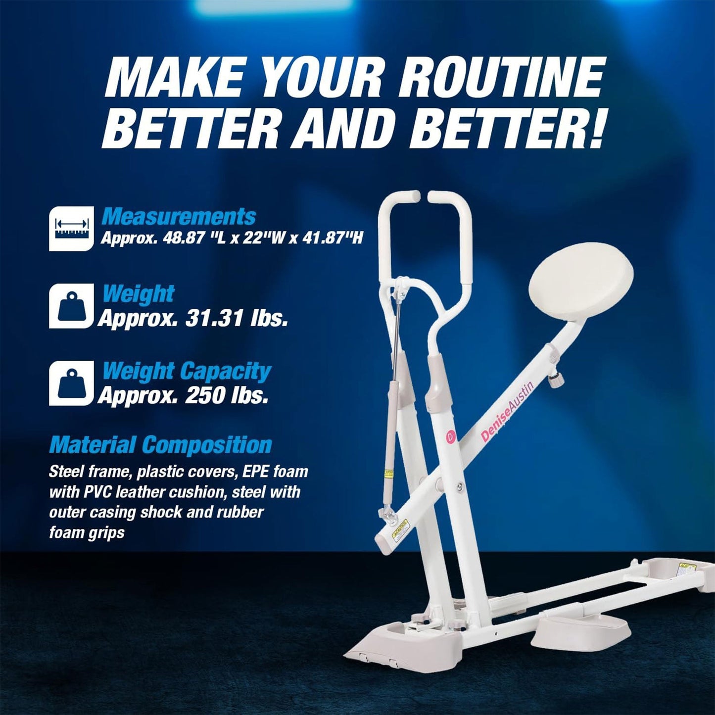 Stamina Products Denise Austin Booty Sculpting System for Lower Body Workout