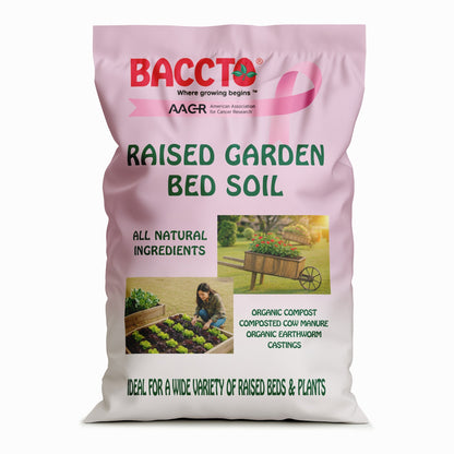Michigan Peat Company BACCTO Raised Bed Soil for All Plant Types, 1.5 Cubic Feet