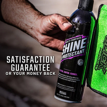 Slick Products 6 Pack Multi-Surface Shine & Protectant High Gloss Clear Spray - Find Fresh Goods