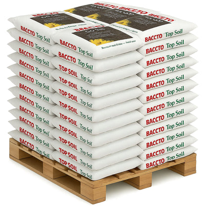 Michigan Peat Baccto Top Soil with Reed Sedge, Peat and Sand, 50 lb Bag, 50 Pack