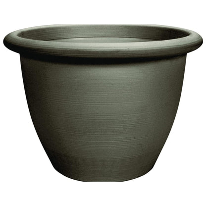 The HC Companies Sevilla Self-Watering Pot and Internal Disk 14 Inch, Cappuccino