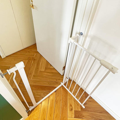 BalanceFrom Walk Thru Safety Gate, Fits 29.1-33.8" Openings, 36” Tall, White