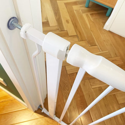 BalanceFrom Walk Thru Safety Gate, Fits 29.1-33.8" Openings, 36” Tall, White