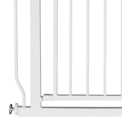 BalanceFrom Walk Thru Safety Gate, Fits 29.1-33.8" Openings, 36” Tall, White