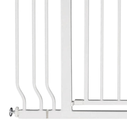 BalanceFrom Walk Thru Safety Gate, Fits 29.1-43.3" Openings, 36” Tall, White