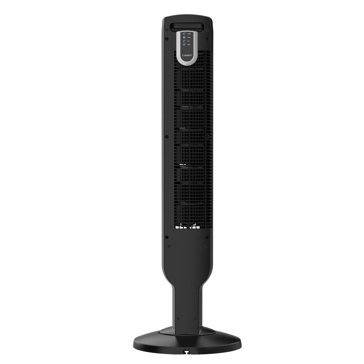 Lasko 36 Inch 4 Speed Oscillating Tower Fan with Timer and Remote Control, Black