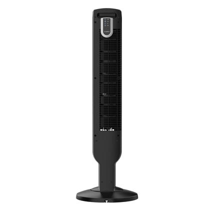 Lasko 36 Inch 4 Speed Oscillating Tower Fan with Timer and Remote Control, Black