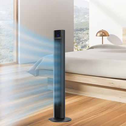 Lasko Xtra Air 48 Inch Extended Airflow Oscillating Digital Tower Fan, 4 Speeds