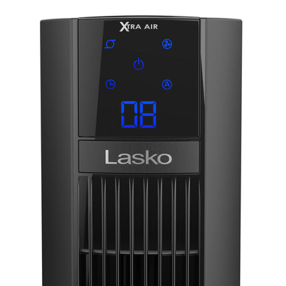 Lasko Xtra Air 48 Inch Extended Airflow Oscillating Digital Tower Fan, 4 Speeds