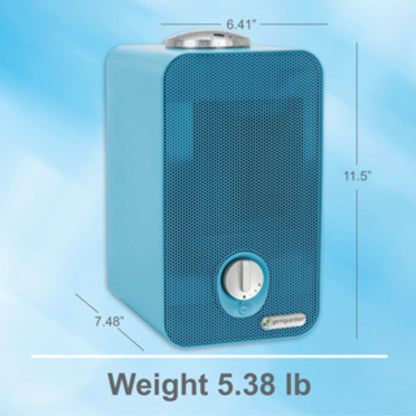 GermGuardian Air Purifier for Home with HEPA Pure Filter, Night Light, Blue
